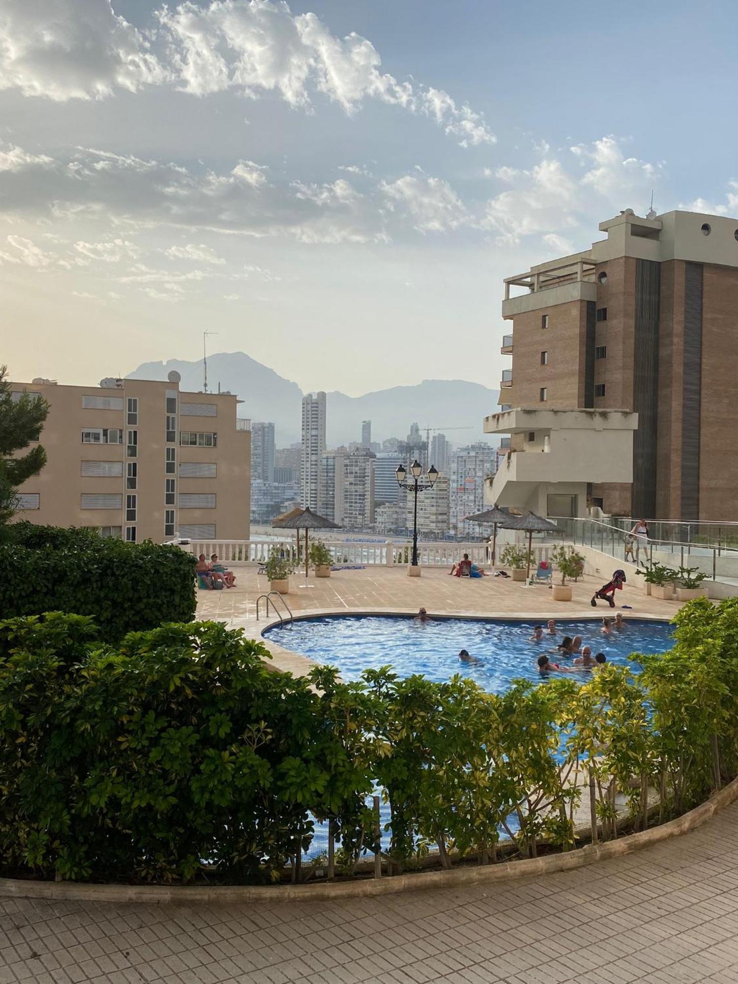Trinisol II Private Apartments With Sea View 베니돔 외부 사진